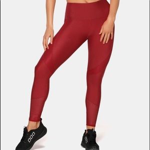 Crimson Lorna Jane Tights